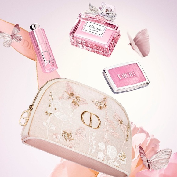 DIOR Beauty Exclusive Butterfly Mesh Pouch Limited Edition - Picture 5 of 5